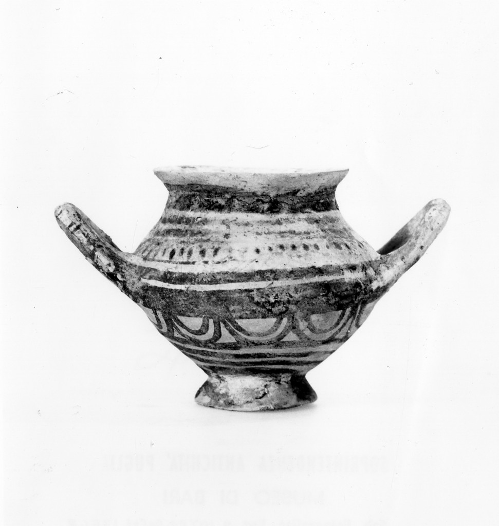 craterisco - fabbrica peucezia (sec. VI a.C)