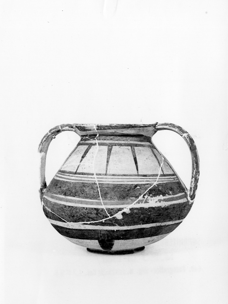 olla - fabbrica peucezia (sec. VI a.C)