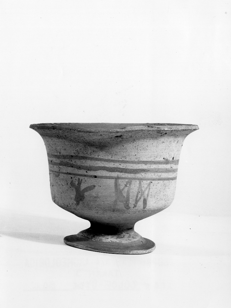 kalathos - ambito apulo (sec. V a.C)