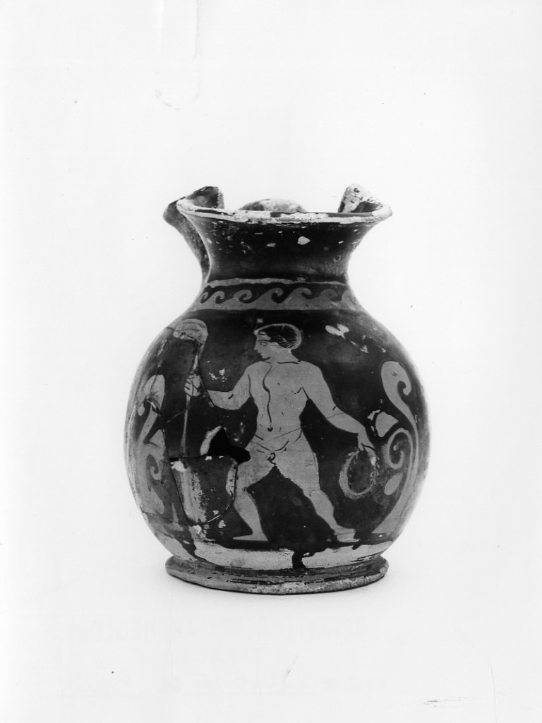 oinochoe - Medio Apulo (metà sec. IV a.C)