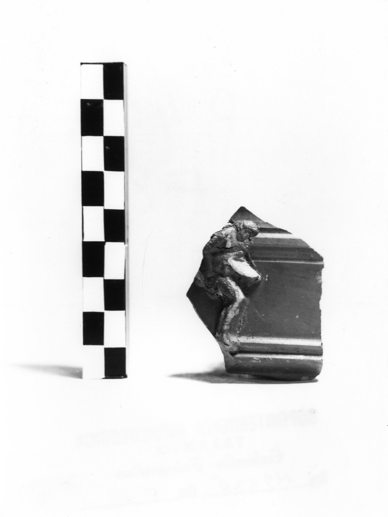 piatto/ frammento - produzione italica (sec. I d. C)