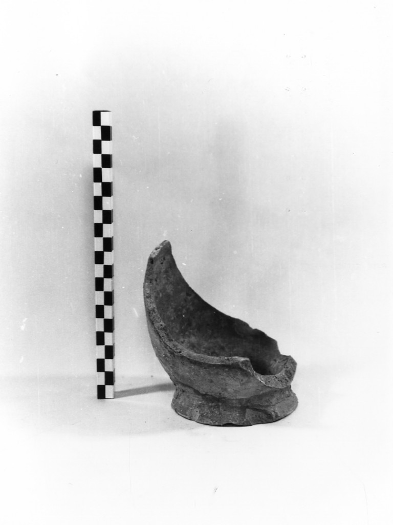 boccale - produzione locale (secc. XIII/ XIV d.C)