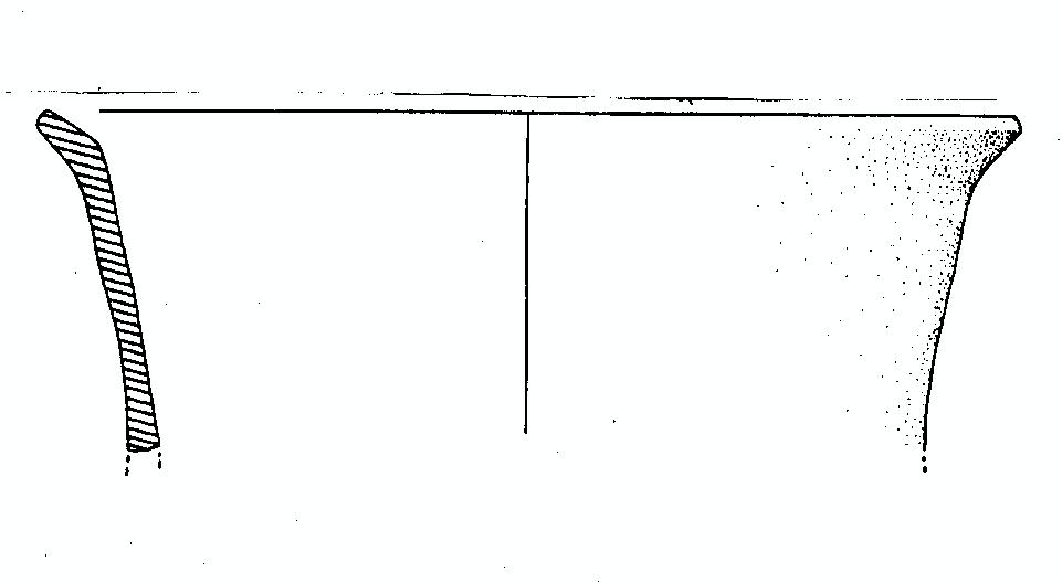 vaso/ parete - protovillanoviano (BF)