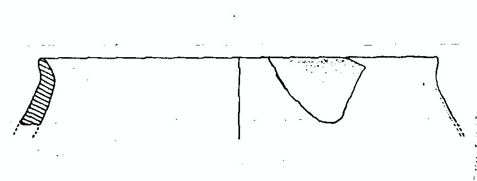 vaso/ parete - appenninico (BM)