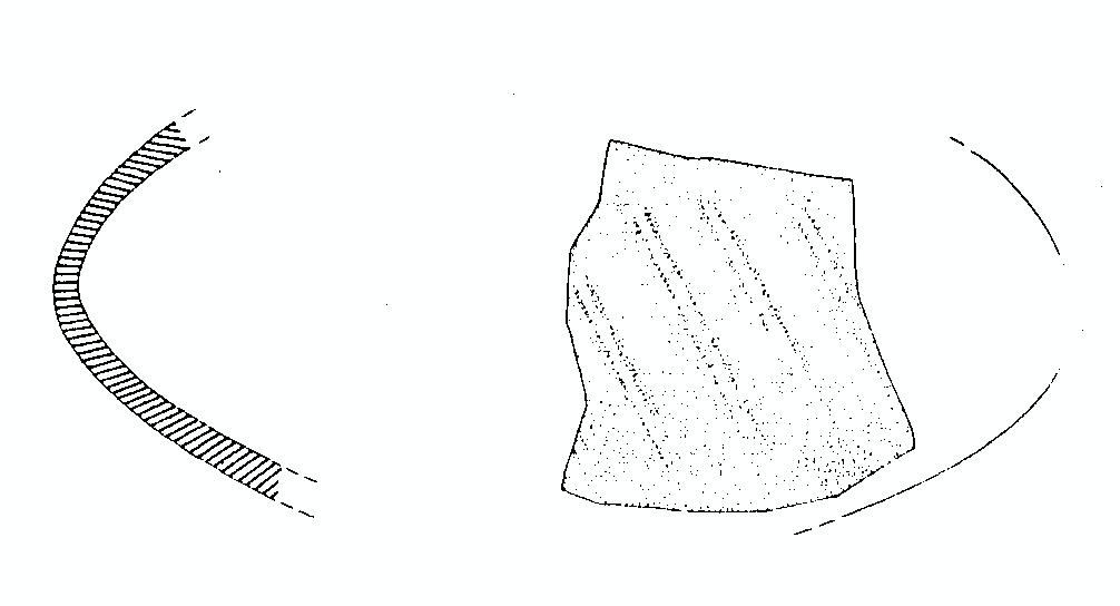 vaso/ parete (inizio età del Ferro)