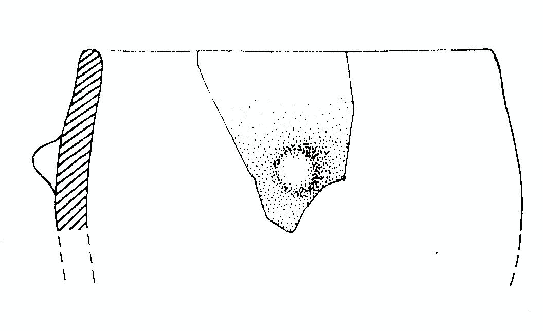 vaso/ parete - subappenninico/ protovillanoviano (fine/ inizio BR/ BF)