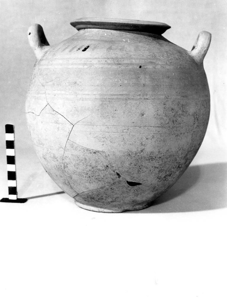 stamnos - produzione daunia (sec. IV a.C)