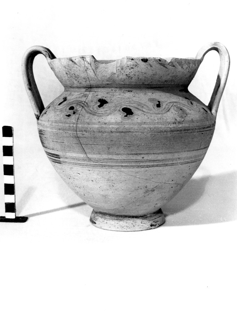 craterisco - produzione daunia (sec. IV a.C)