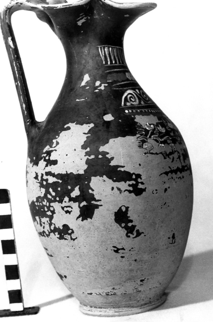 oinochoe - fabbrica apula (fine sec. IV a.C)