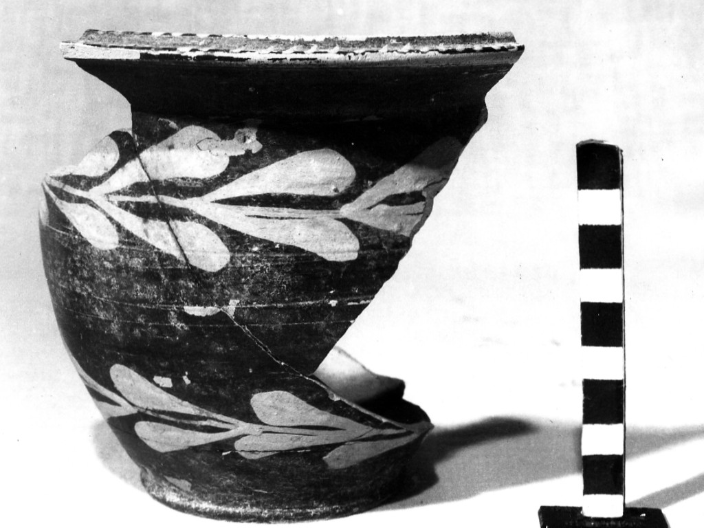 kalathos - produzione daunia (metà sec. IV a.C)