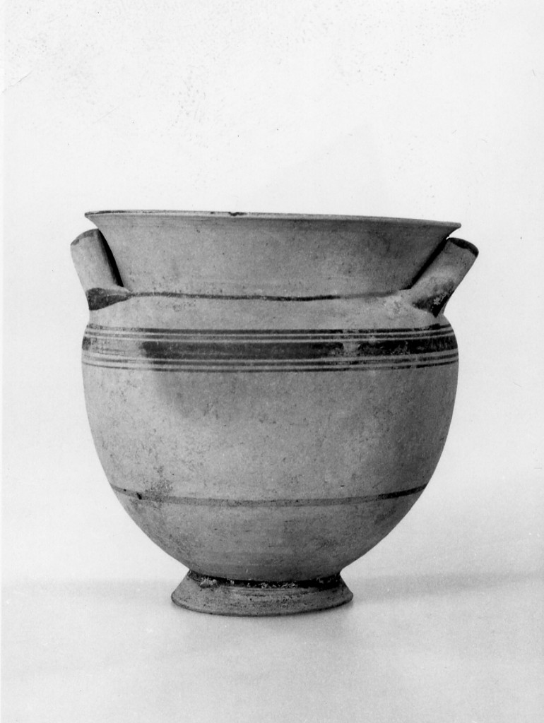 cratere - fabbrica apula (prima metà sec. V a.C)