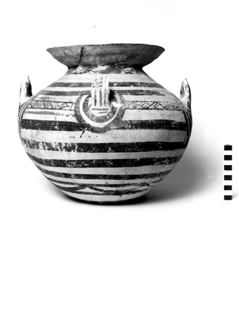 olla - fabbrica daunia; Daunio III (metà/ inizio secc. V - IV a.C)