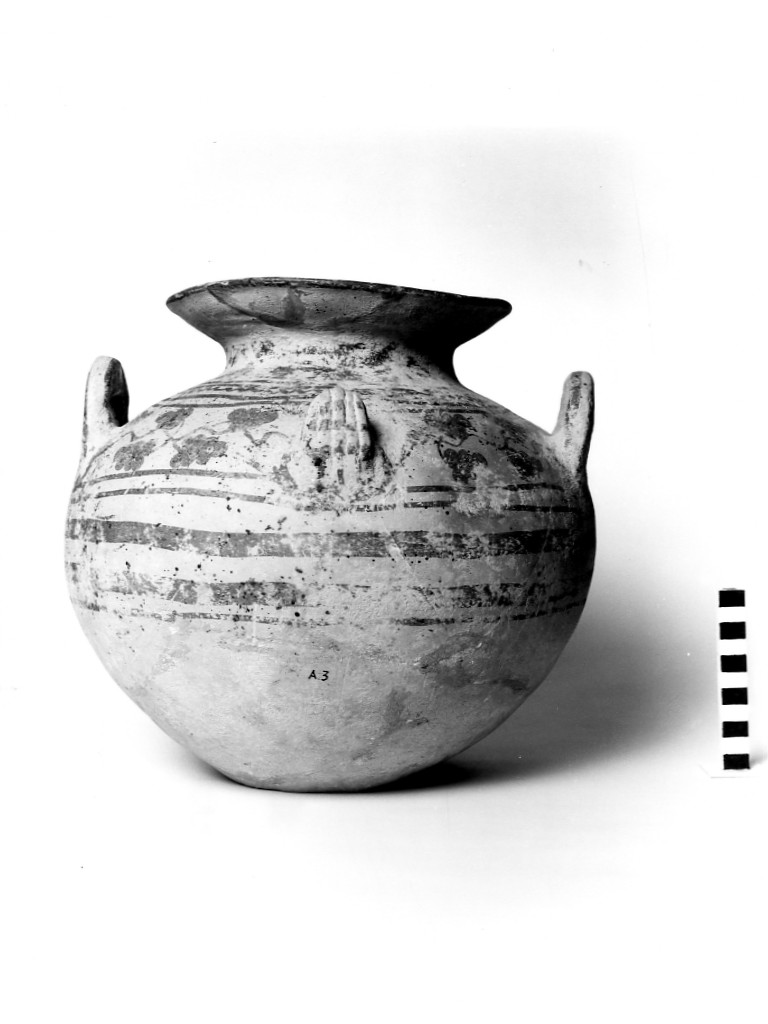 olla - fabbrica daunia; Daunio III (seconda metà sec. IV a.C)