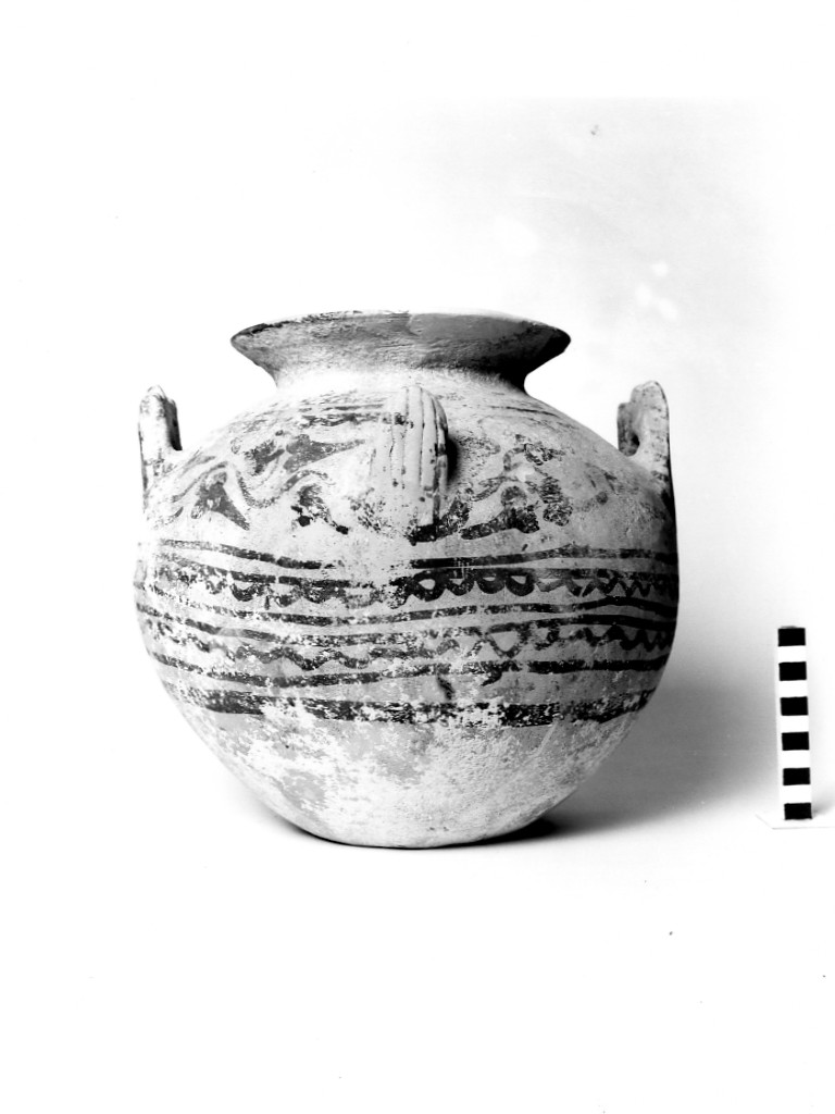 olla - fabbrica daunia; Daunio III (metà sec. IV a.C)