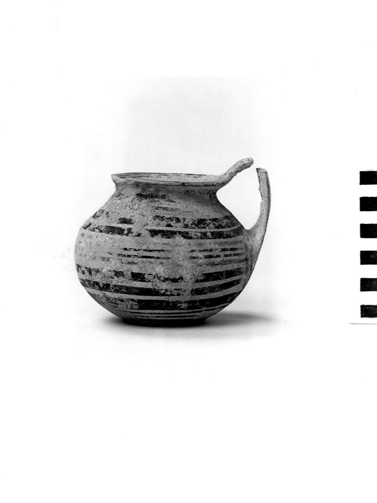 brocca - fabbrica daunia; Daunio II (secc. VI - V a.C)