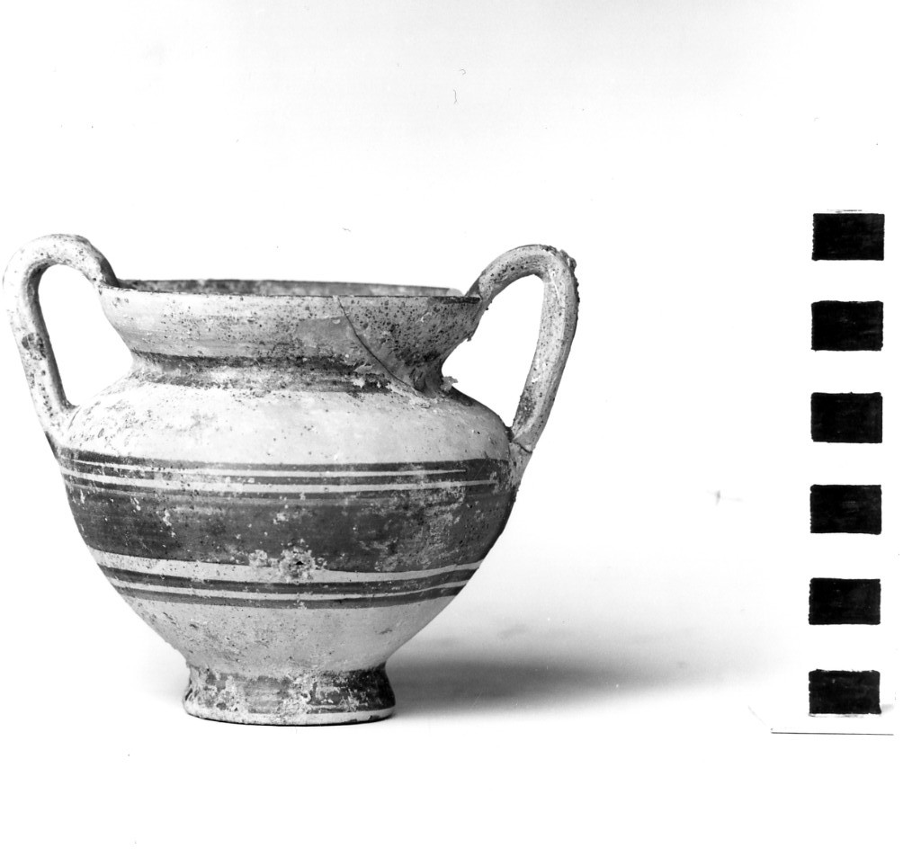 craterisco - fabbrica daunia; Daunio III (sec. IV a.C)