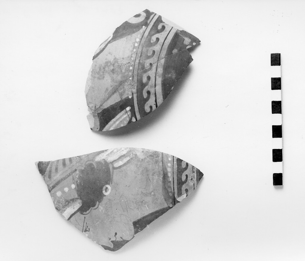 recipiente/ frammento - fabbrica apula (seconda metà sec. IV a.C)