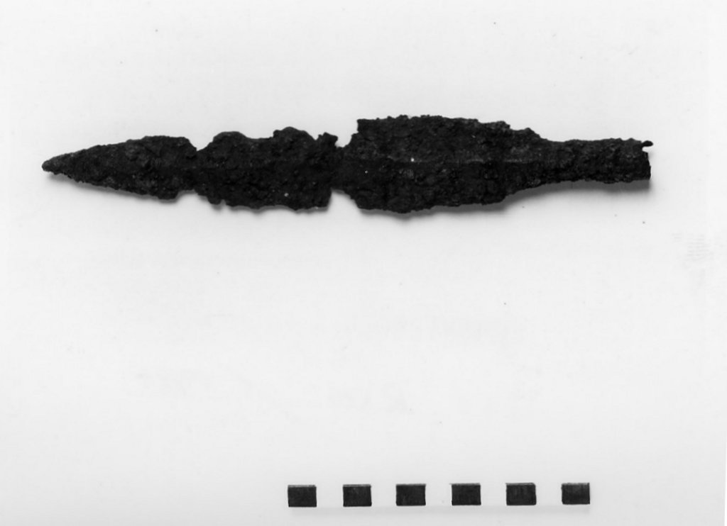 cuspide di lancia (secc. VIII - III a.C)