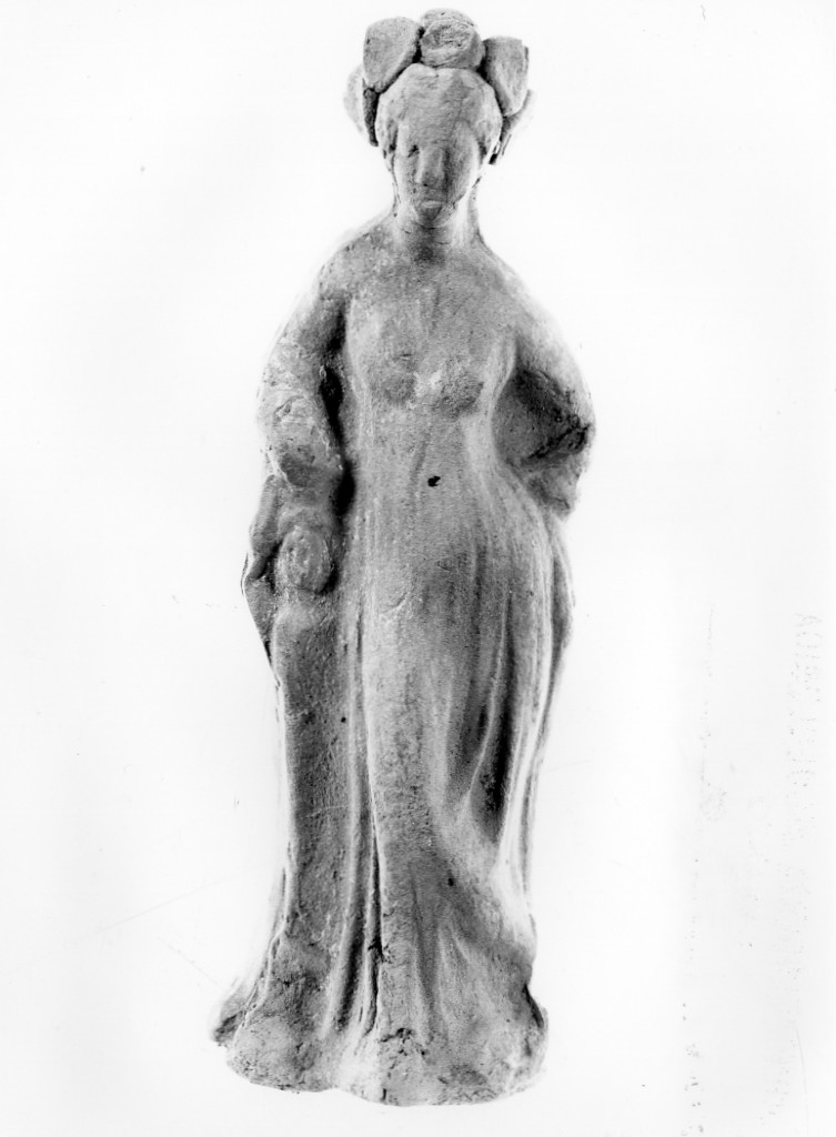 statuetta femminile - fabbrica locale (sec. III a.C)