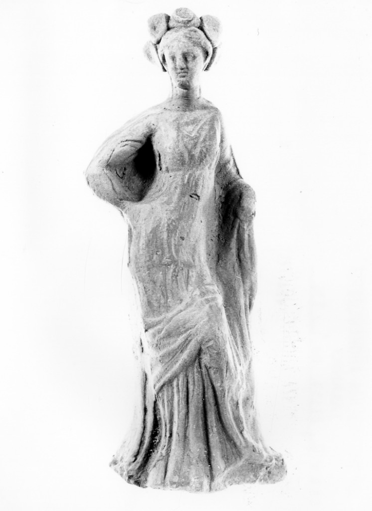 statuetta femminile - fabbrica locale (sec. III a.C)