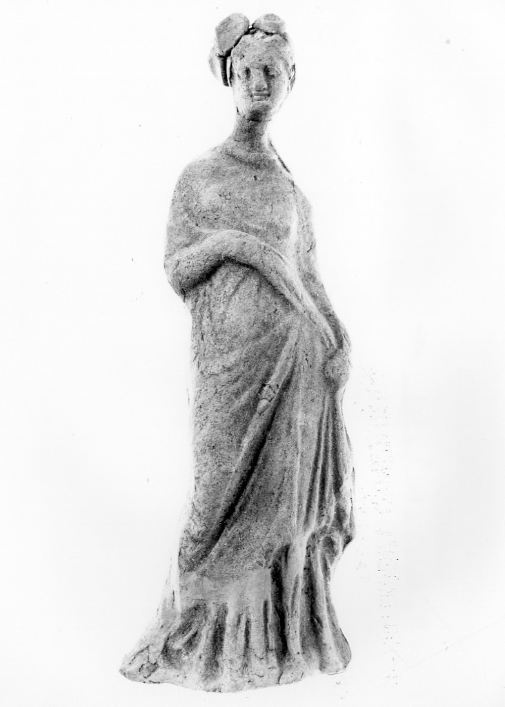 statuetta femminile - fabbrica locale (sec. III a.C)