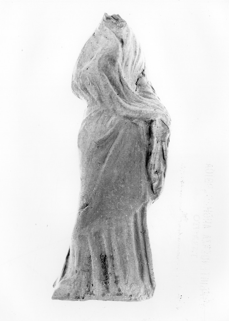 statuetta femminile - fabbrica locale (sec. III a.C)