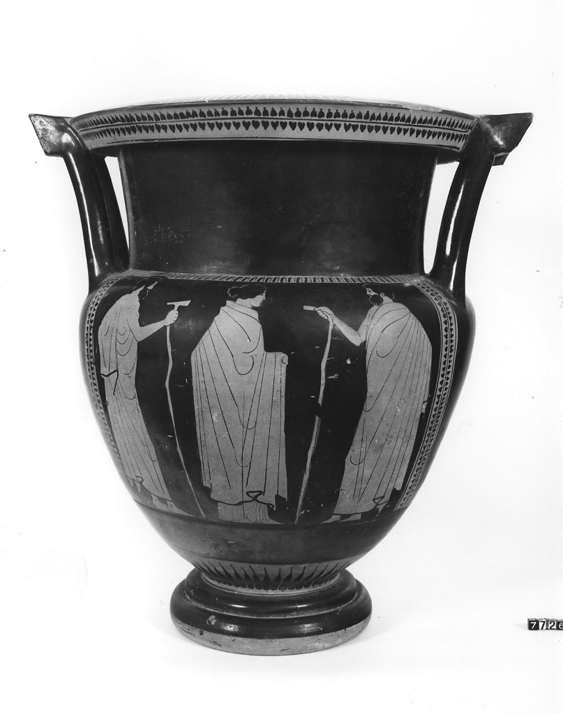 cratere a colonnette - The Orchard Painter (sec. IV a.C)