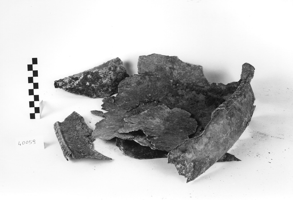 bacile - produzione etrusco-campana (fine/ inizio secc. VII/ VI a.C)