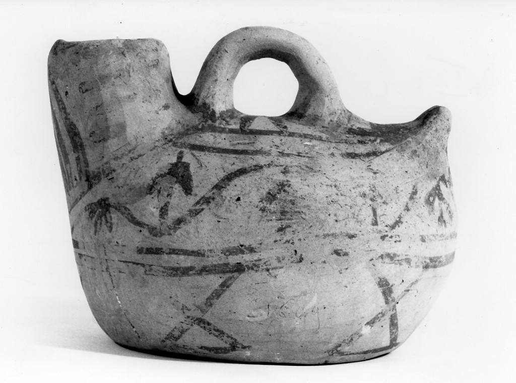 askos - subgeometrico daunio III (sec. IV a.C)