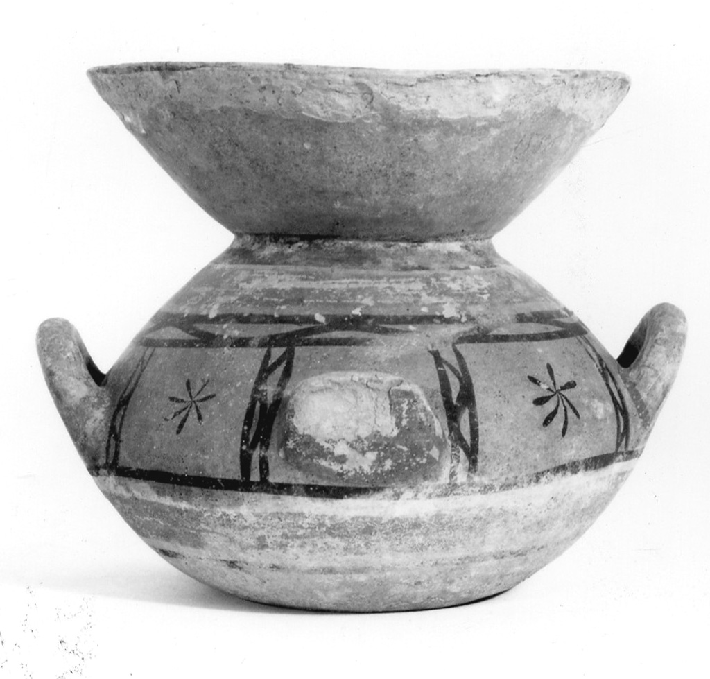 olla - subgeometrico daunio III (sec'. IV a.C)