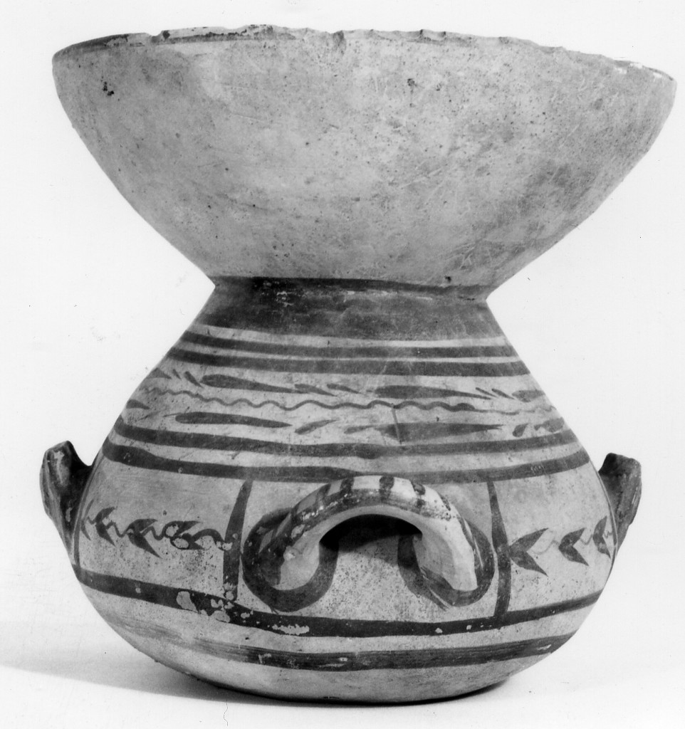 olla - subgeometrico daunio III (sec. IV a.C)