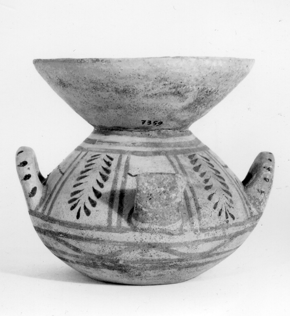 olla - subgeometrico daunio III (sec. IV a.C)
