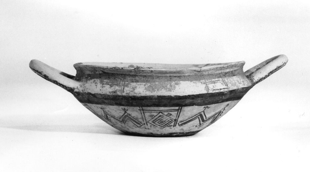 coppa - ceramica subgeometrica peucezia (secc. VII/ VI a.C)