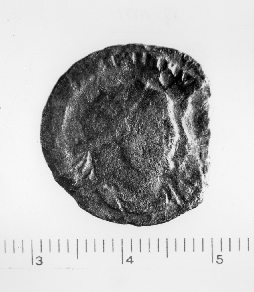 moneta - frazione di follis (sec. III d.C)