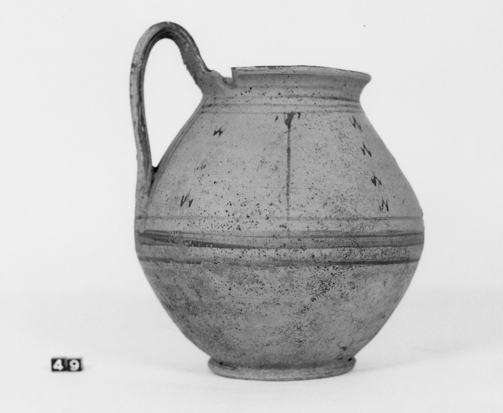 brocca - produzione peuceta (secc. VI/ III a.C)