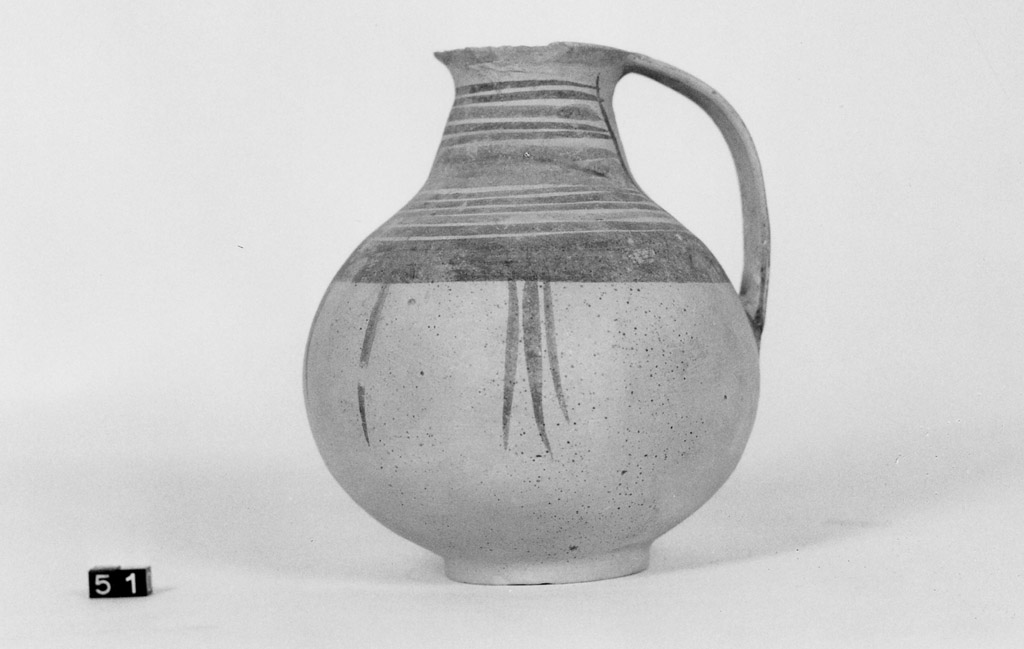 brocca - produzione enotria (sec. VI a.C)