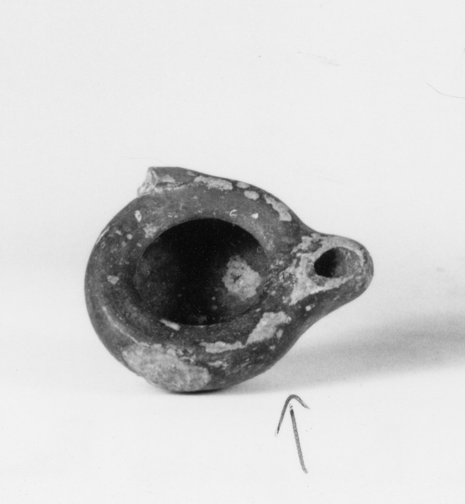 lucerna miniaturistica - produzione apula (sec. IV a.C)