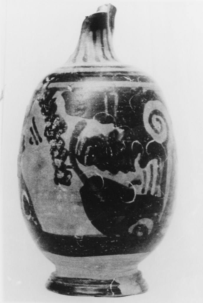 lekythos - produzione apula (seconda metà sec. IV a.C)