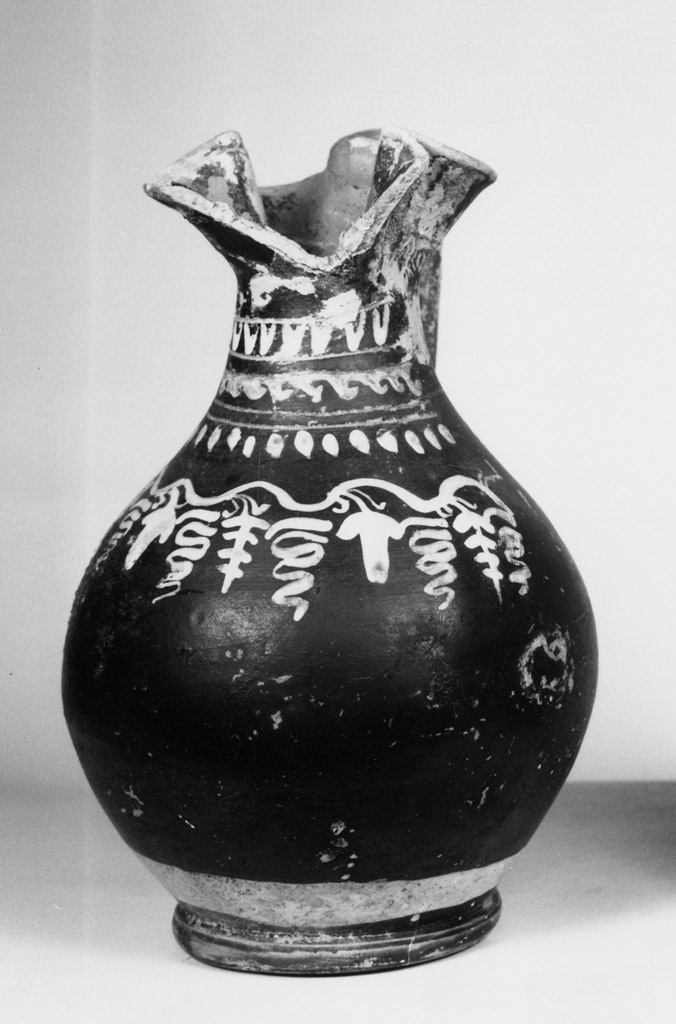 aryballos - fabbrica corinzia (metà sec. VI a.C)