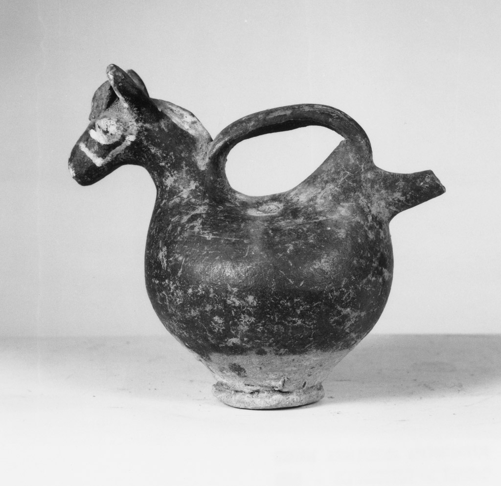 askos - produzione apula (secc. IV/ III a.C)