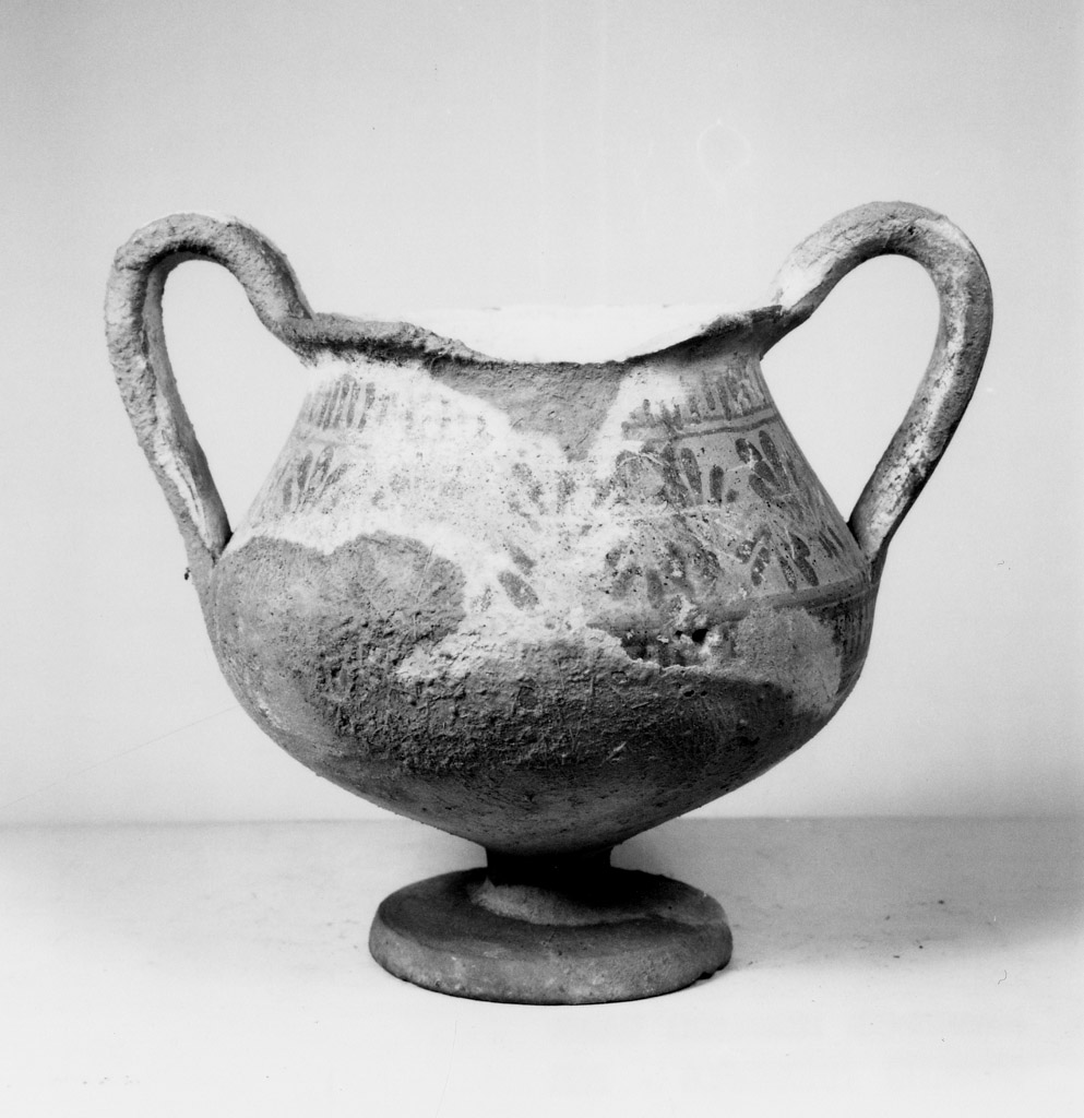 kantharos - produzione peuceta (secc. V/ IV a.C)