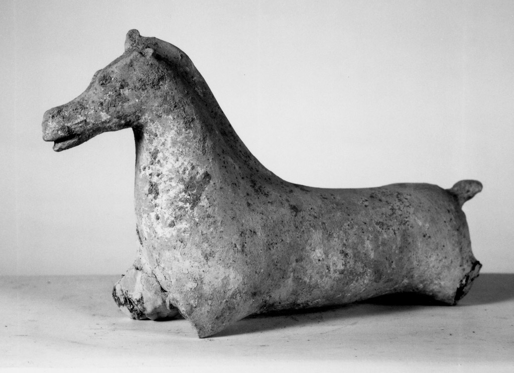 cavallo (statuetta) - produzione apula (fine/ inizio secc. IV/ III a.C)