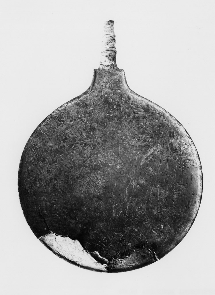 specchio - produzione italica (fine/ inizio secc. IV/ III a.C)