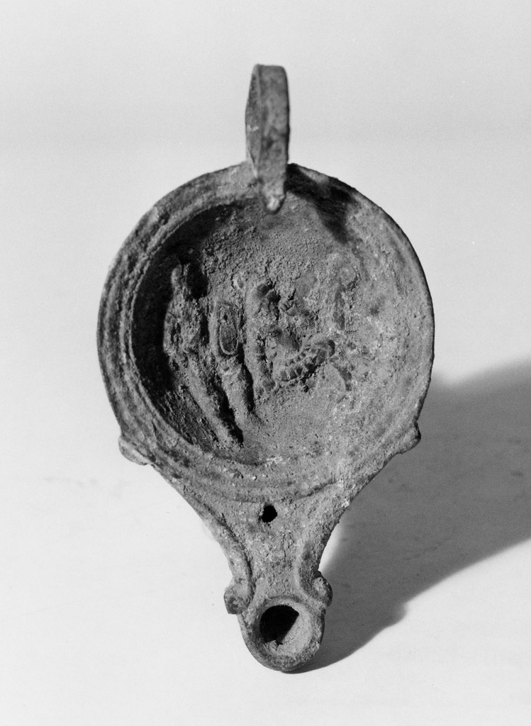 lucerna - produzione italica (sec. I d.C)