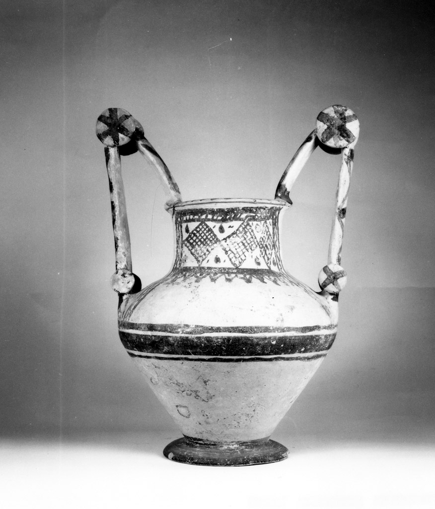 trozzella - periodo Geometrico Messapico/ gruppo di Oria (secc. VII/ IV a.C)