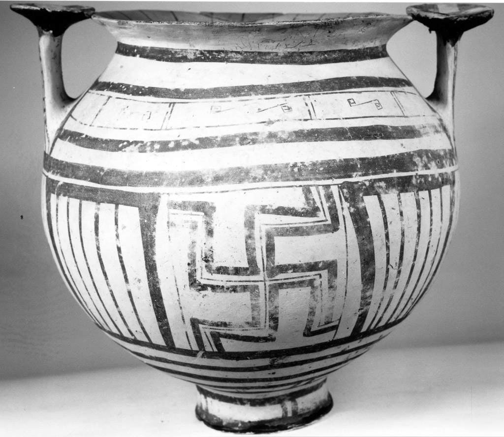 cratere - produzione peuceta (sec. VI a.C)