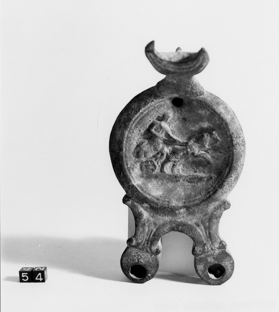 lucerna - produzione italica (sec. I d.C)