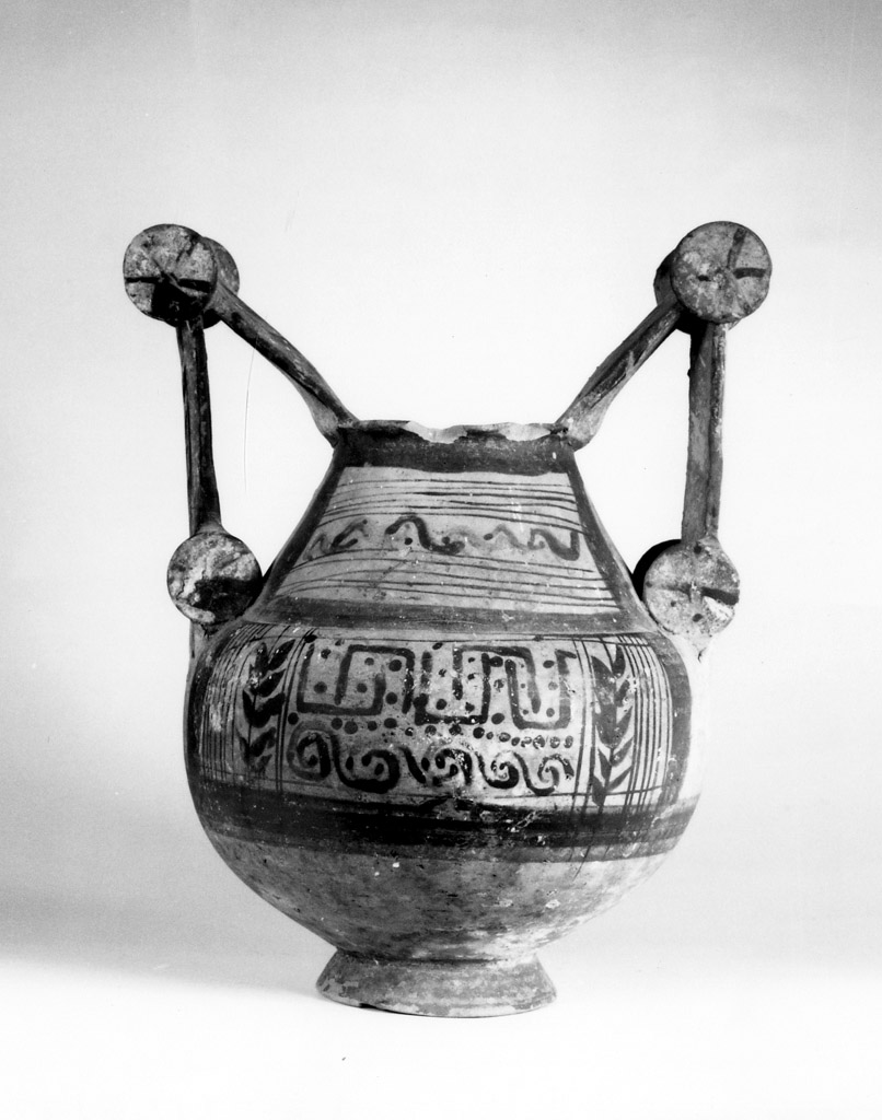 trozzella - produzione messapica (sec. IV a.C)