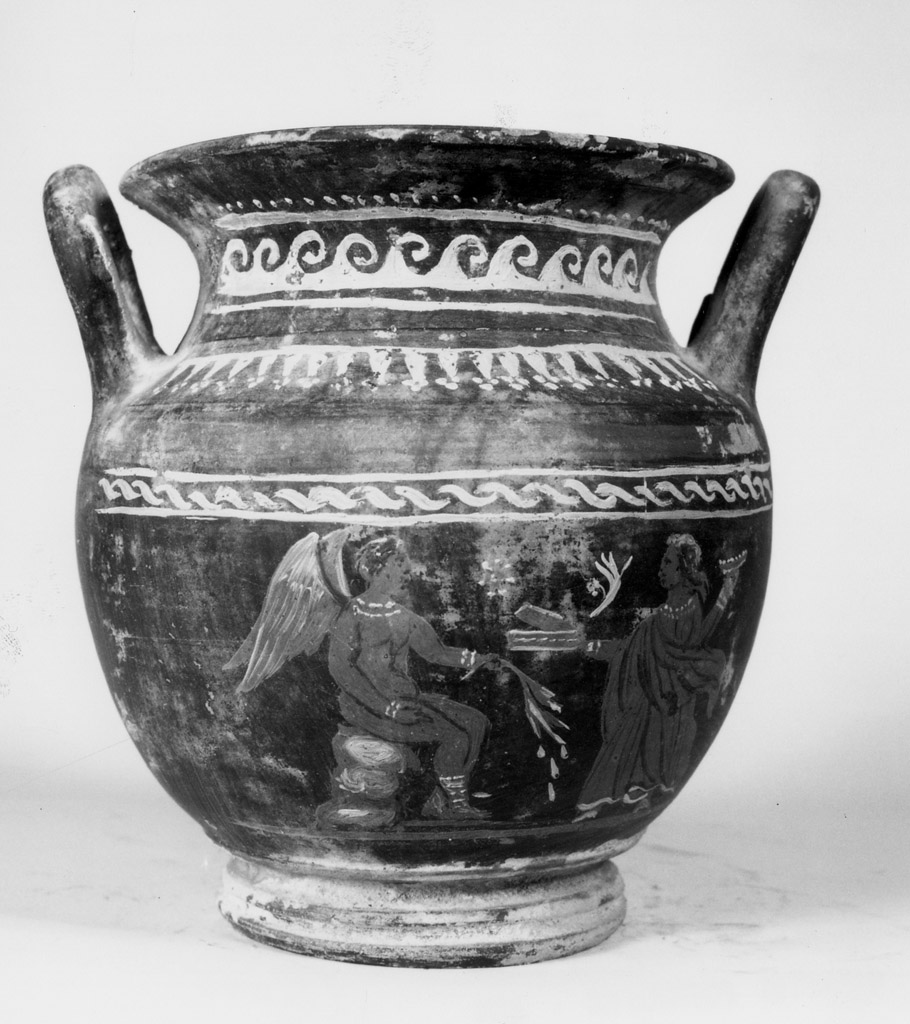 stamnos - produzione campana (?) (seconda metà sec. IV a.C)