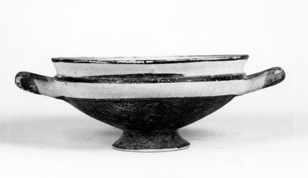 coppa ionica, forma B2 Villard-Vallet - produzione coloniale (?) (metà sec. VI a.C)